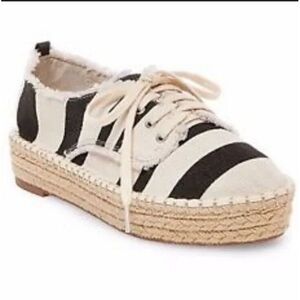 DV by Dolce Vita Roxie Stripe Canvas Espadrille Sneakers size 8‎